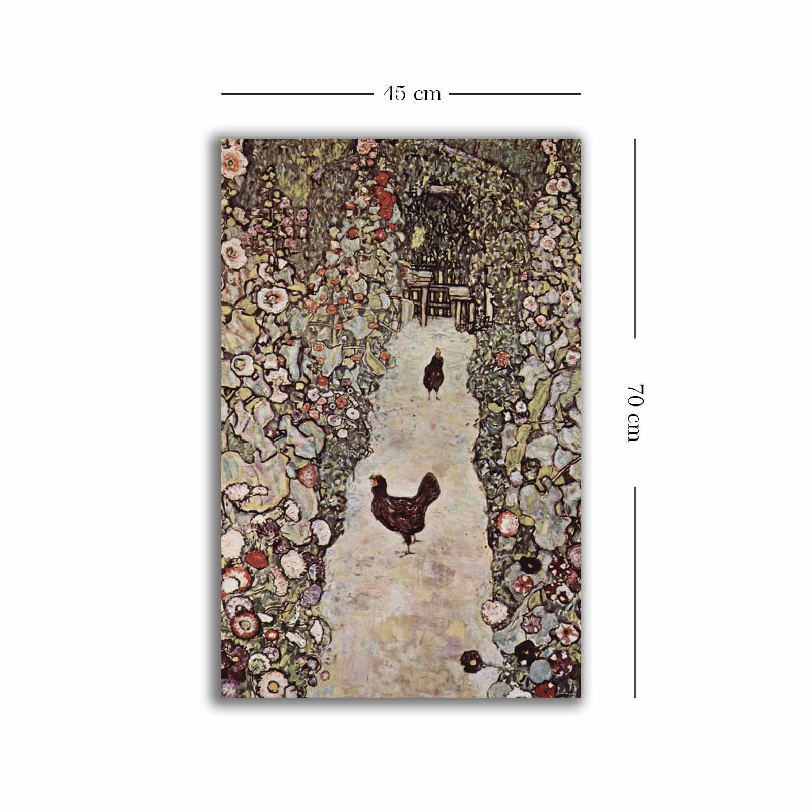 Quadro Decorativo em Tela Multicolor 45x70cm com Moldura de Madeira - Arte Premium para Decoração de Interiores