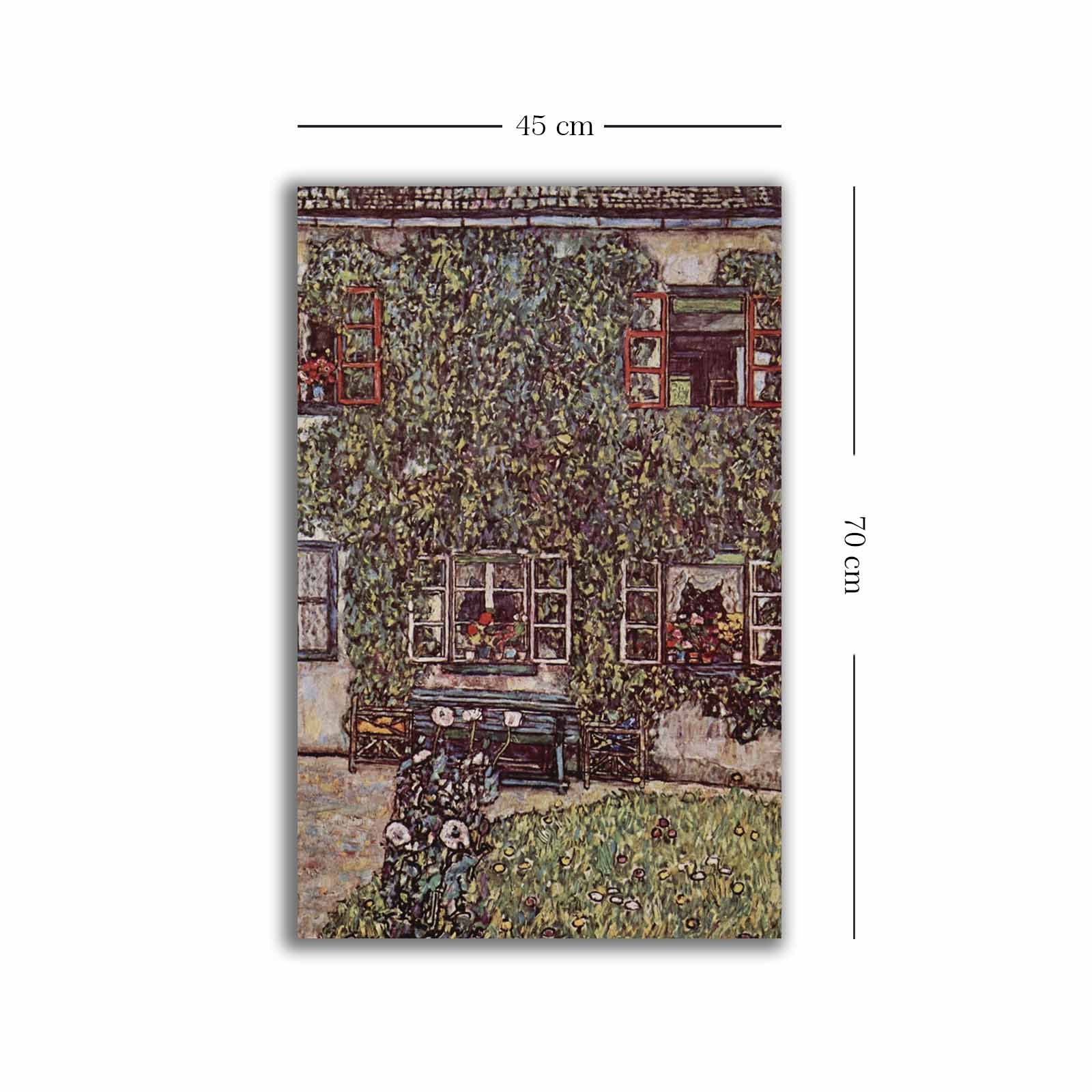Quadro Decorativo em Tela Multicolor 45x70cm com Moldura de Madeira - Arte Premium para Decoração de Interiores