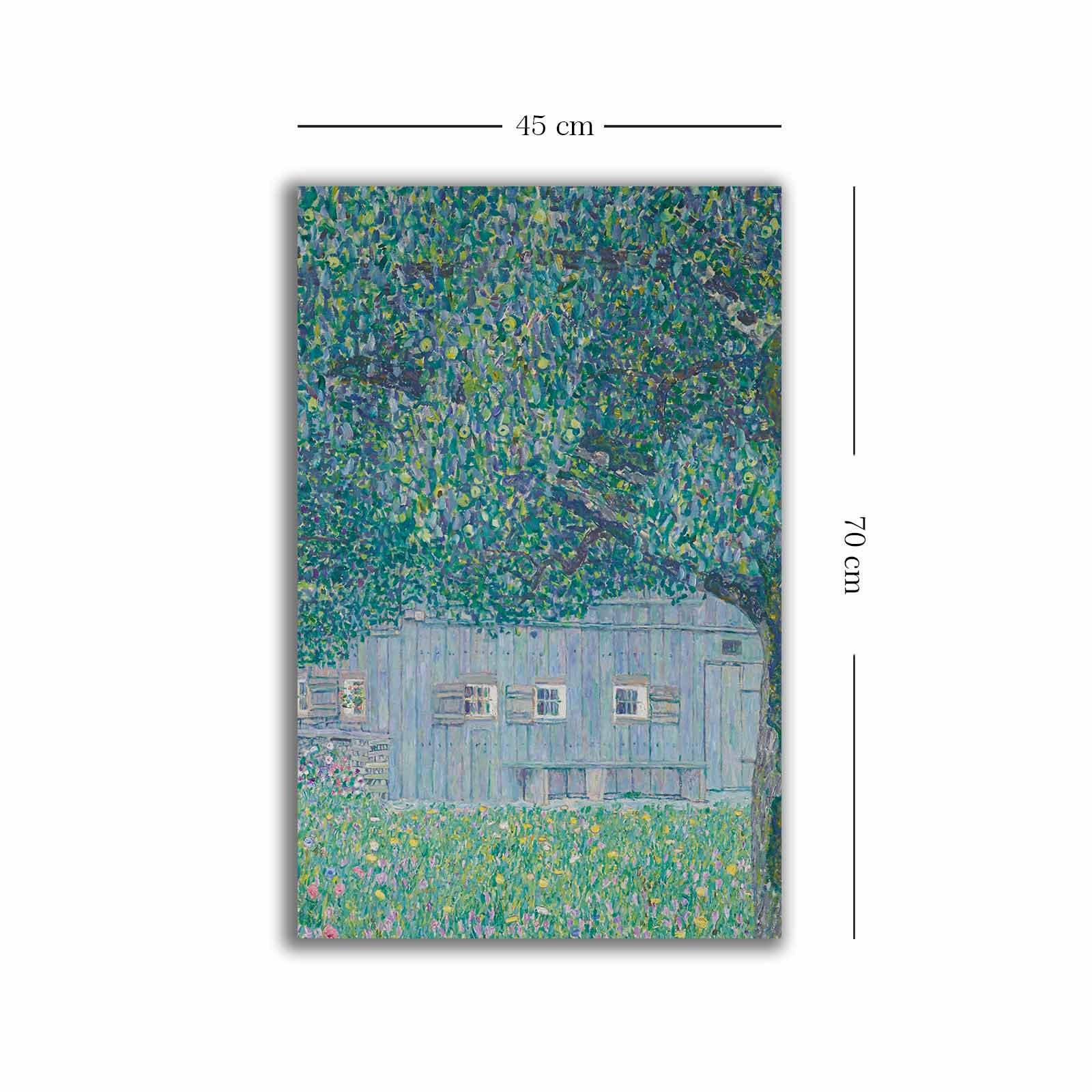 Quadro Decorativo em Tela Multicolor 45x70cm com Moldura de Madeira - Arte Premium para Decoração de Interiores
