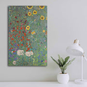 Quadro Decorativo em Tela Multicolor 45x70cm com Moldura de Madeira - Arte Premium para Decoração de Interiores