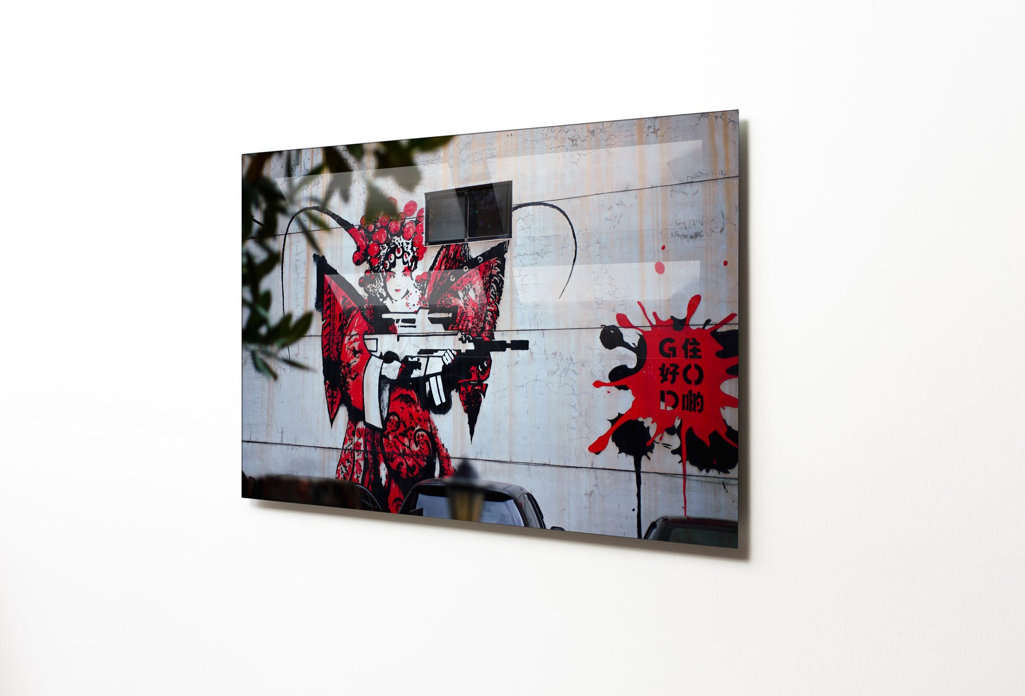 Quadro Decorativo em Vidro Temperado Multicolor 70x100cm - Arte Moderna para Transformar o Seu Espaço