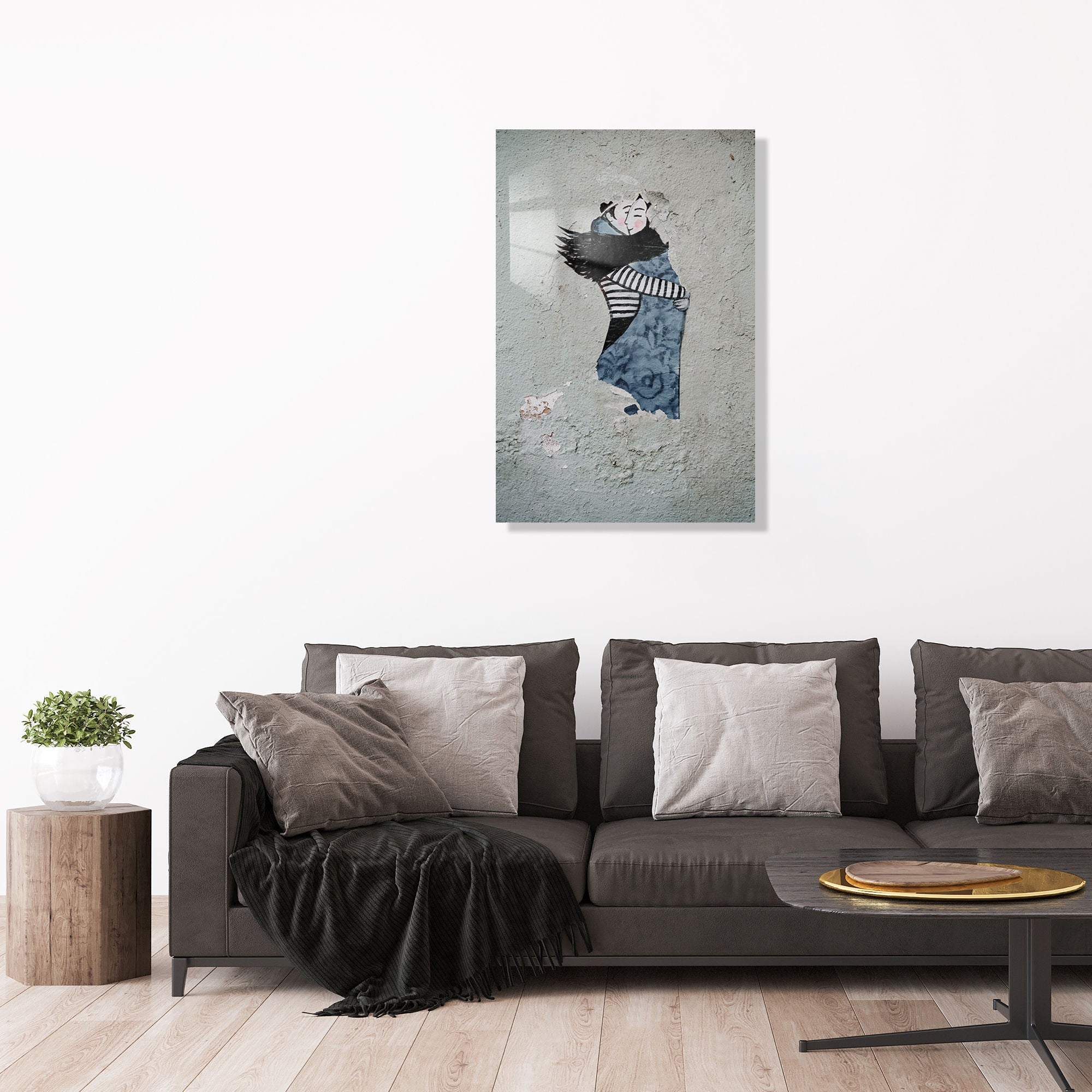 Quadro Decorativo em Vidro Temperado Multicolor 70x100cm - Arte Moderna para Transformar o Seu Espaço