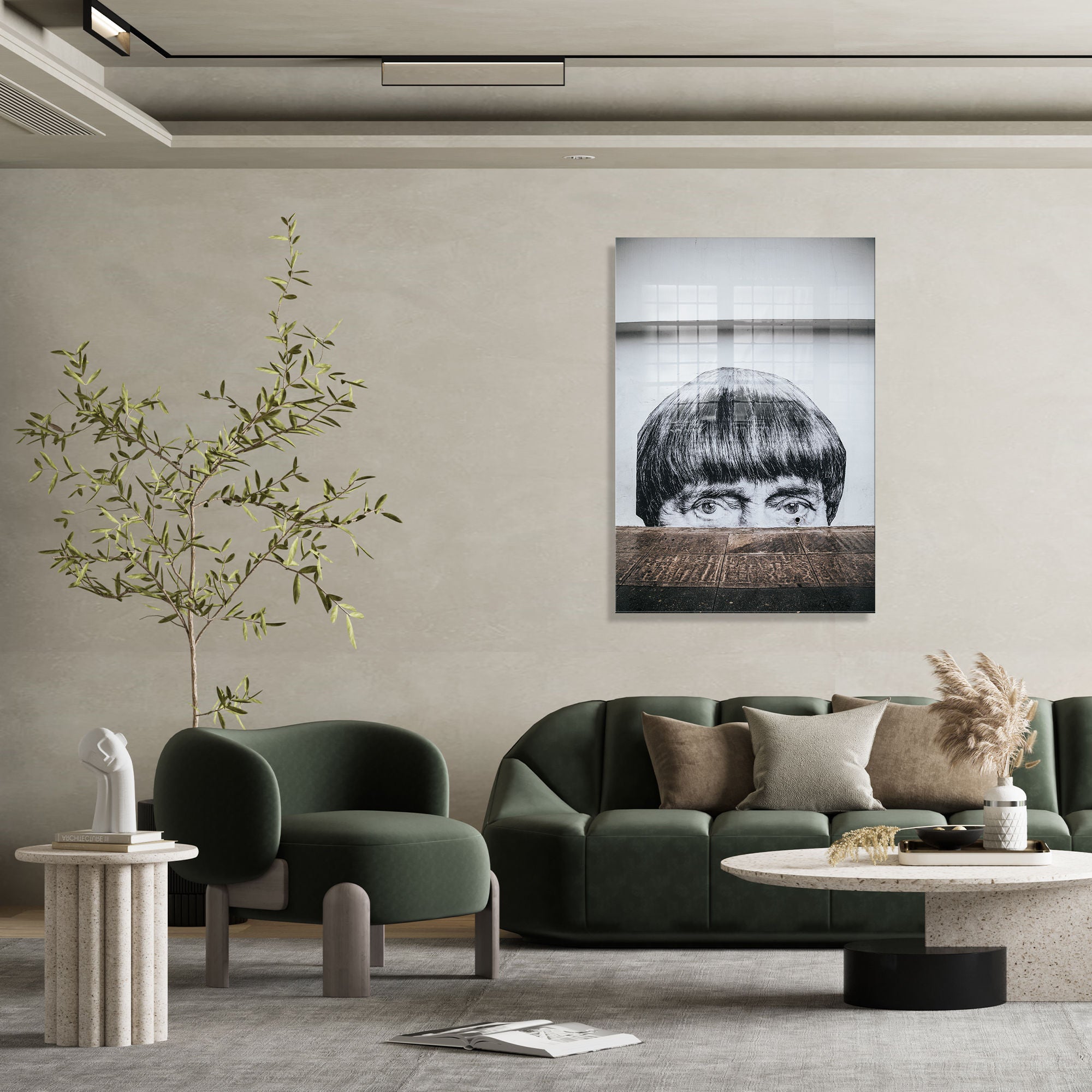 Quadro Decorativo em Vidro Temperado Multicolor 70x100cm - Arte Moderna para Transformar o Seu Espaço