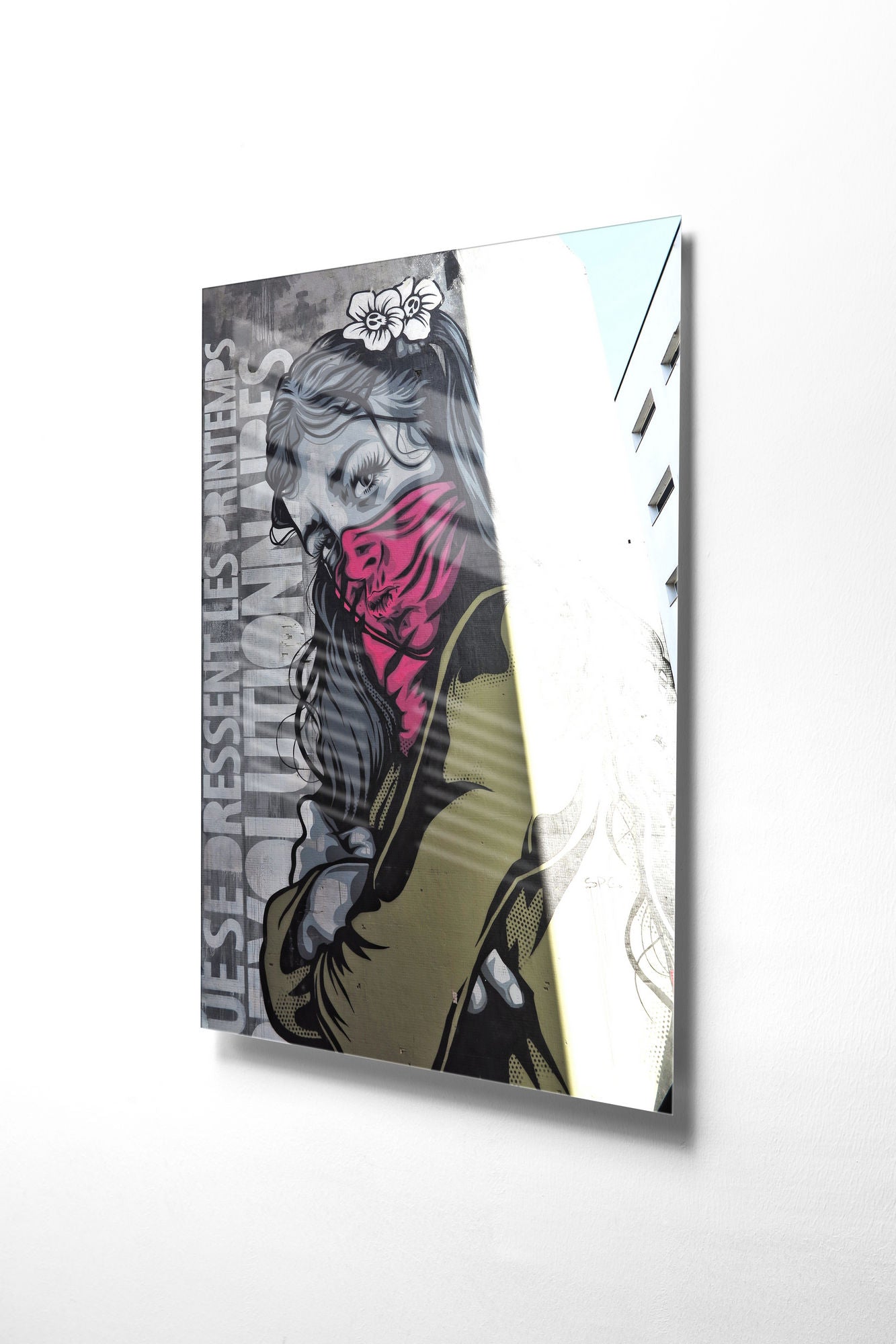 Quadro Decorativo em Vidro Temperado Multicolor 50x70cm - Arte Moderna para Transformar o Seu Espaço