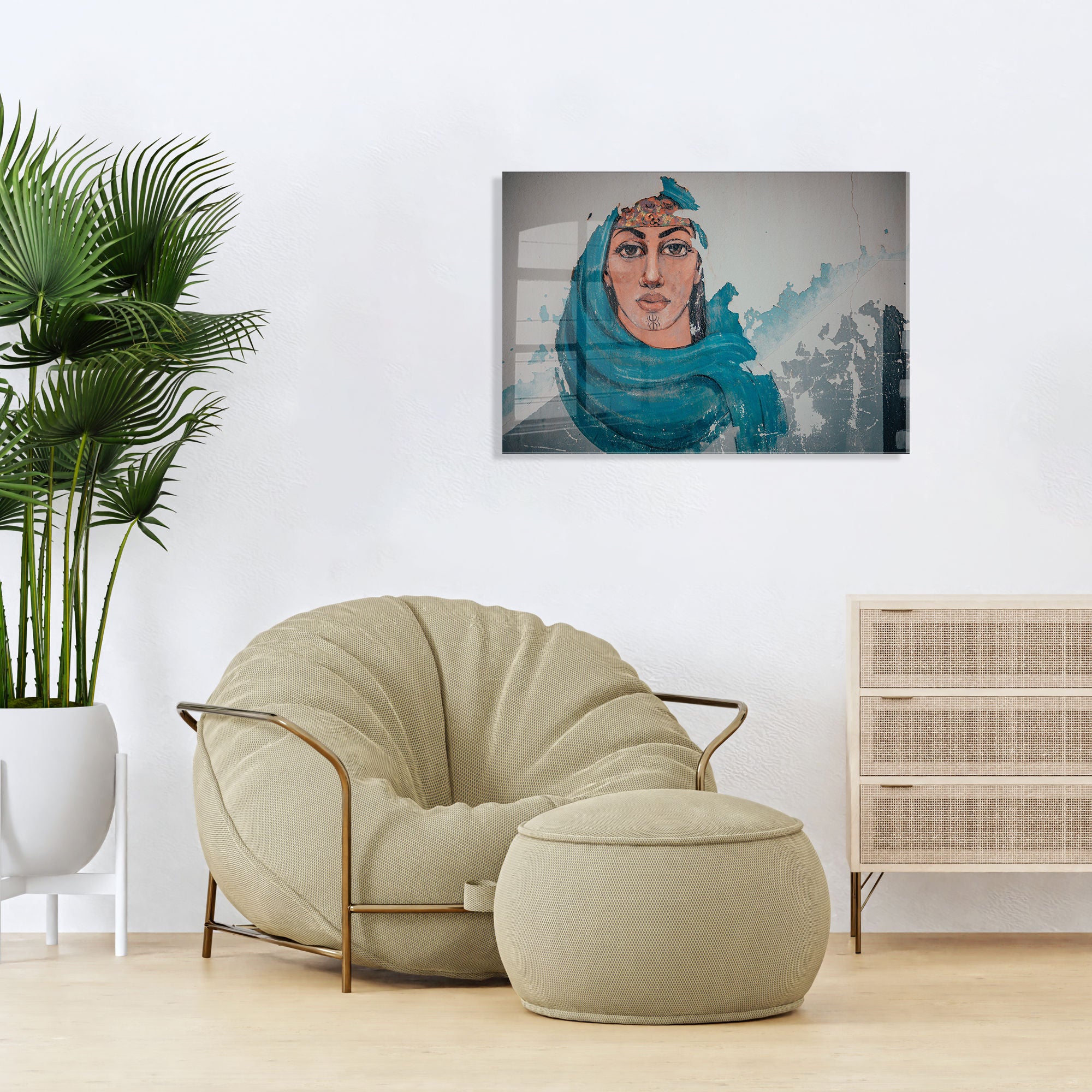 Quadro Decorativo em Vidro Temperado Multicolor 70x100cm - Arte Moderna para Transformar o Seu Espaço
