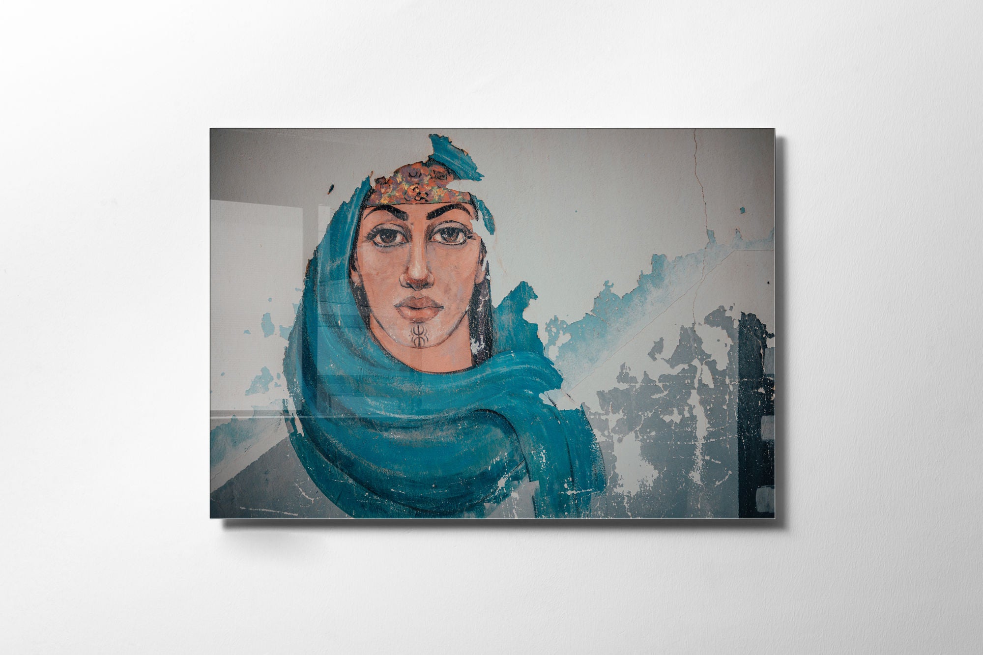 Quadro Decorativo em Vidro Temperado Multicolor 50x70cm - Arte Moderna para Transformar o Seu Espaço