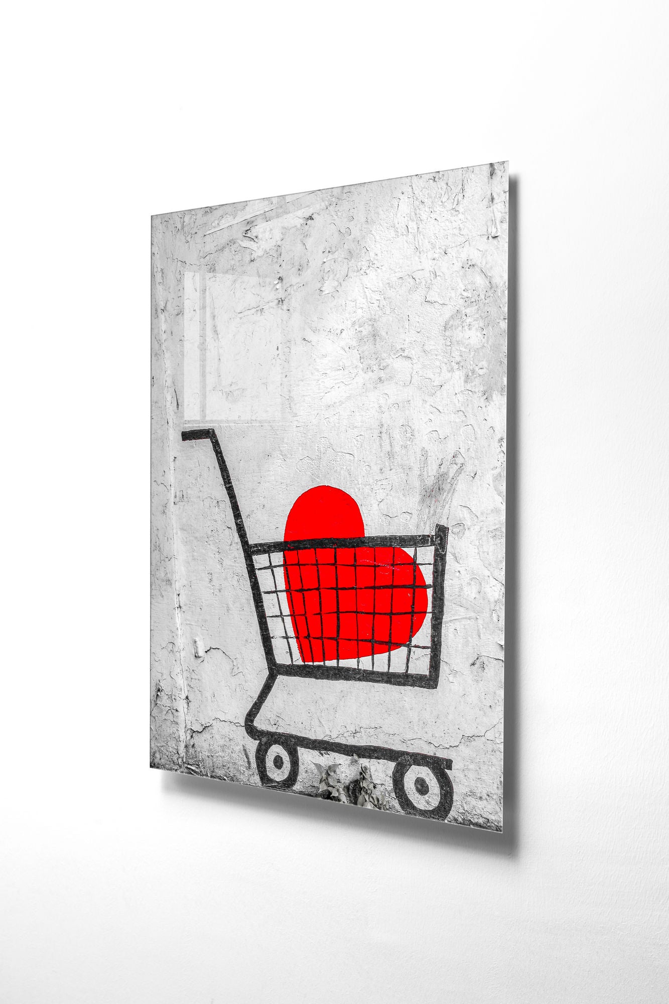 Quadro Decorativo em Vidro Temperado Multicolor 50x70cm - Arte Moderna para Transformar o Seu Espaço
