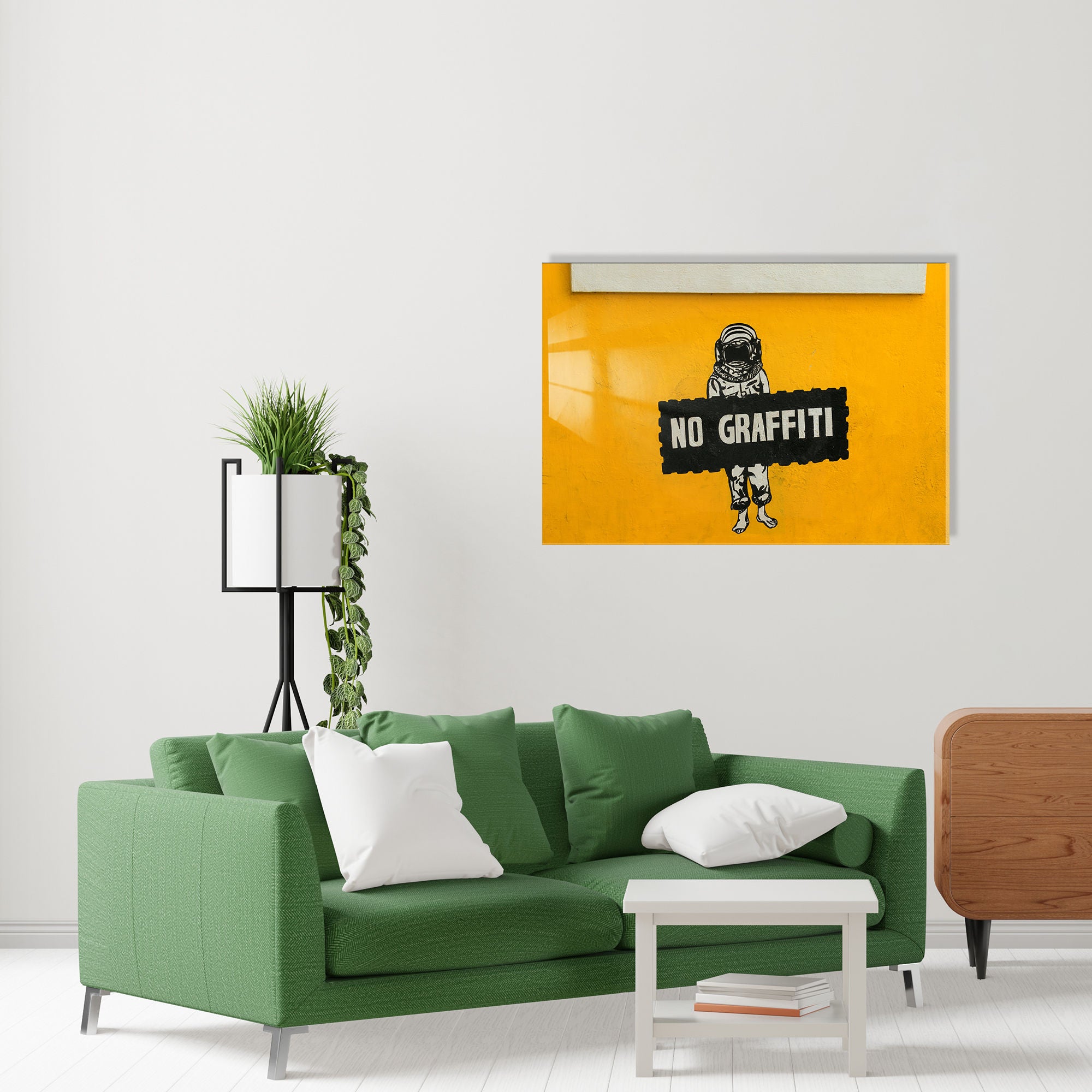 Quadro Decorativo em Vidro Temperado Multicolor 50x70cm - Arte Moderna para Transformar o Seu Espaço