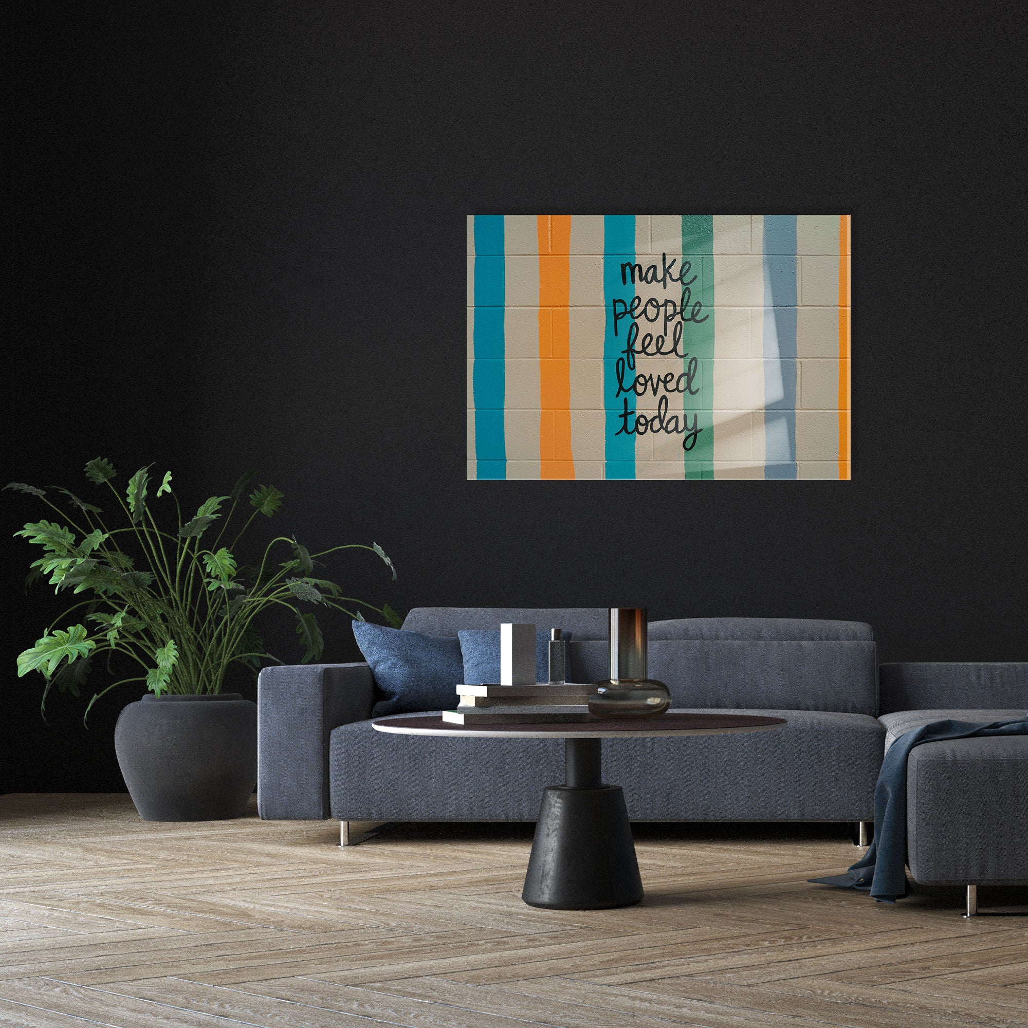 Quadro Decorativo em Vidro Temperado Multicolor 50x70cm - Arte Moderna para Transformar o Seu Espaço