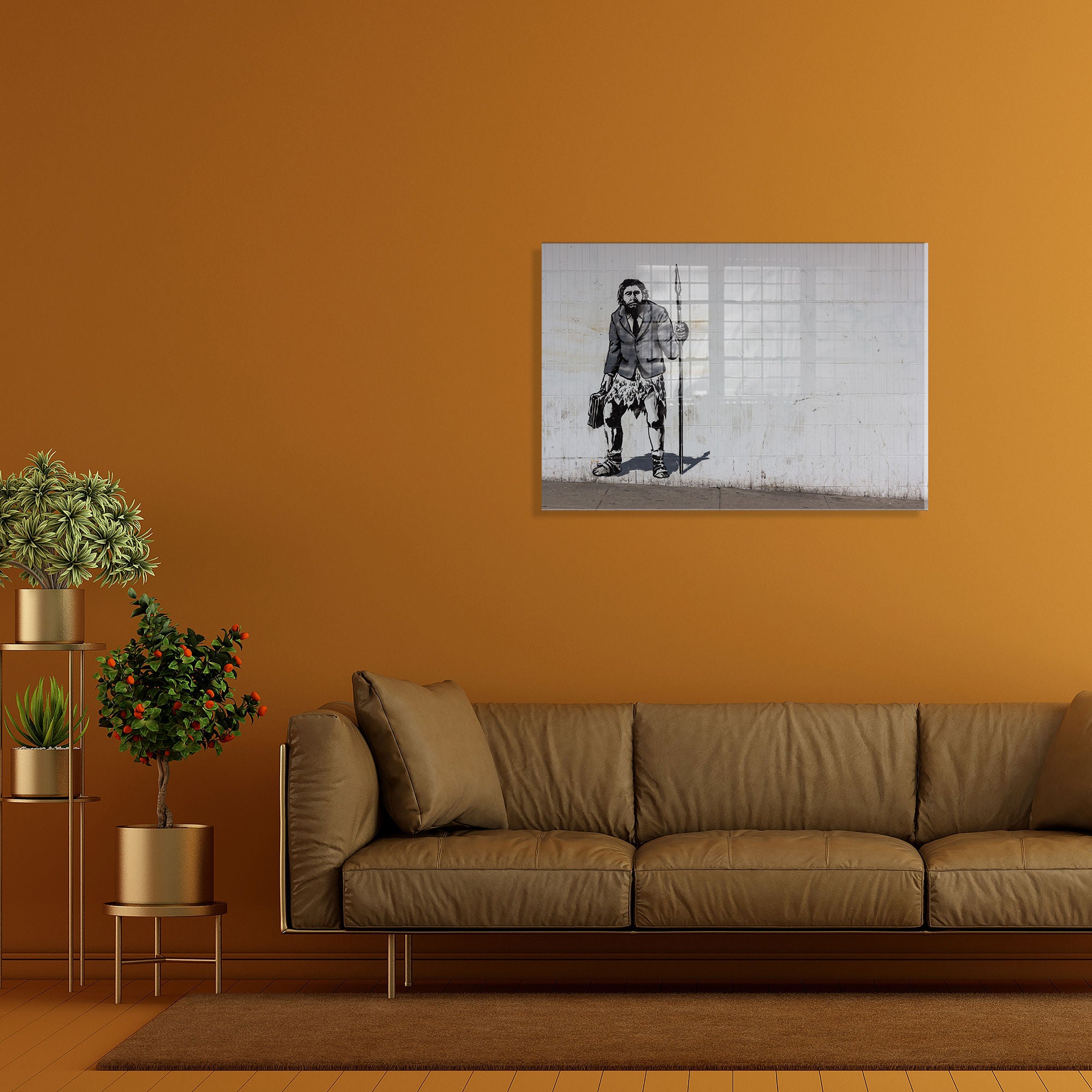 Quadro Decorativo em Vidro Temperado Multicolor 70x100cm - Arte Moderna para Transformar o Seu Espaço