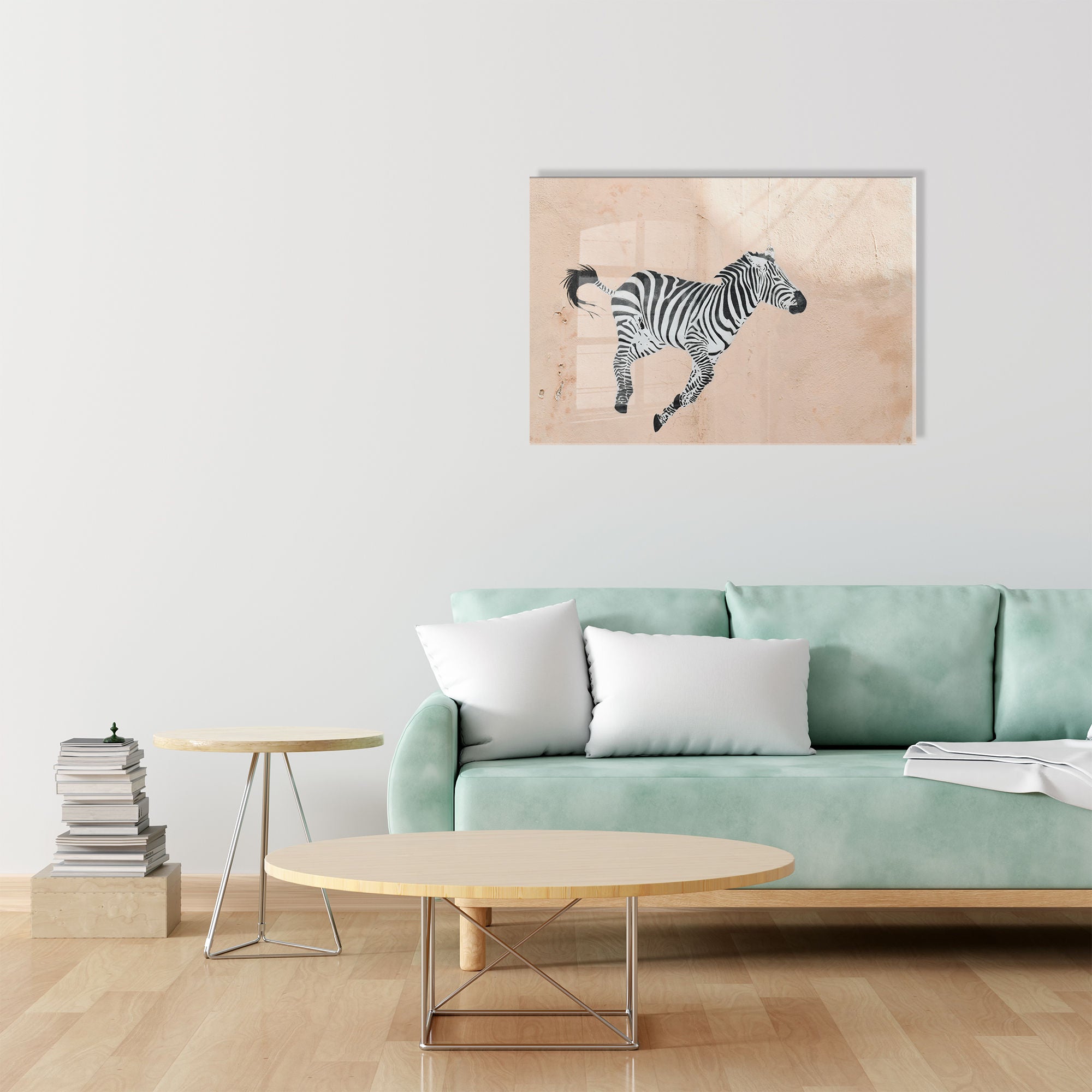 Quadro Decorativo em Vidro Temperado Multicolor 70x100cm - Arte Moderna para Transformar o Seu Espaço