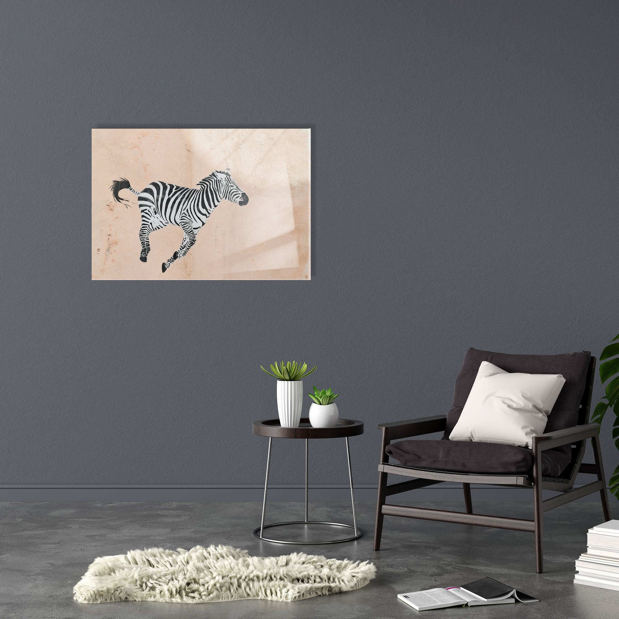 Quadro Decorativo em Vidro Temperado Multicolor 30x45cm - Arte Moderna para Decoração de Interiores