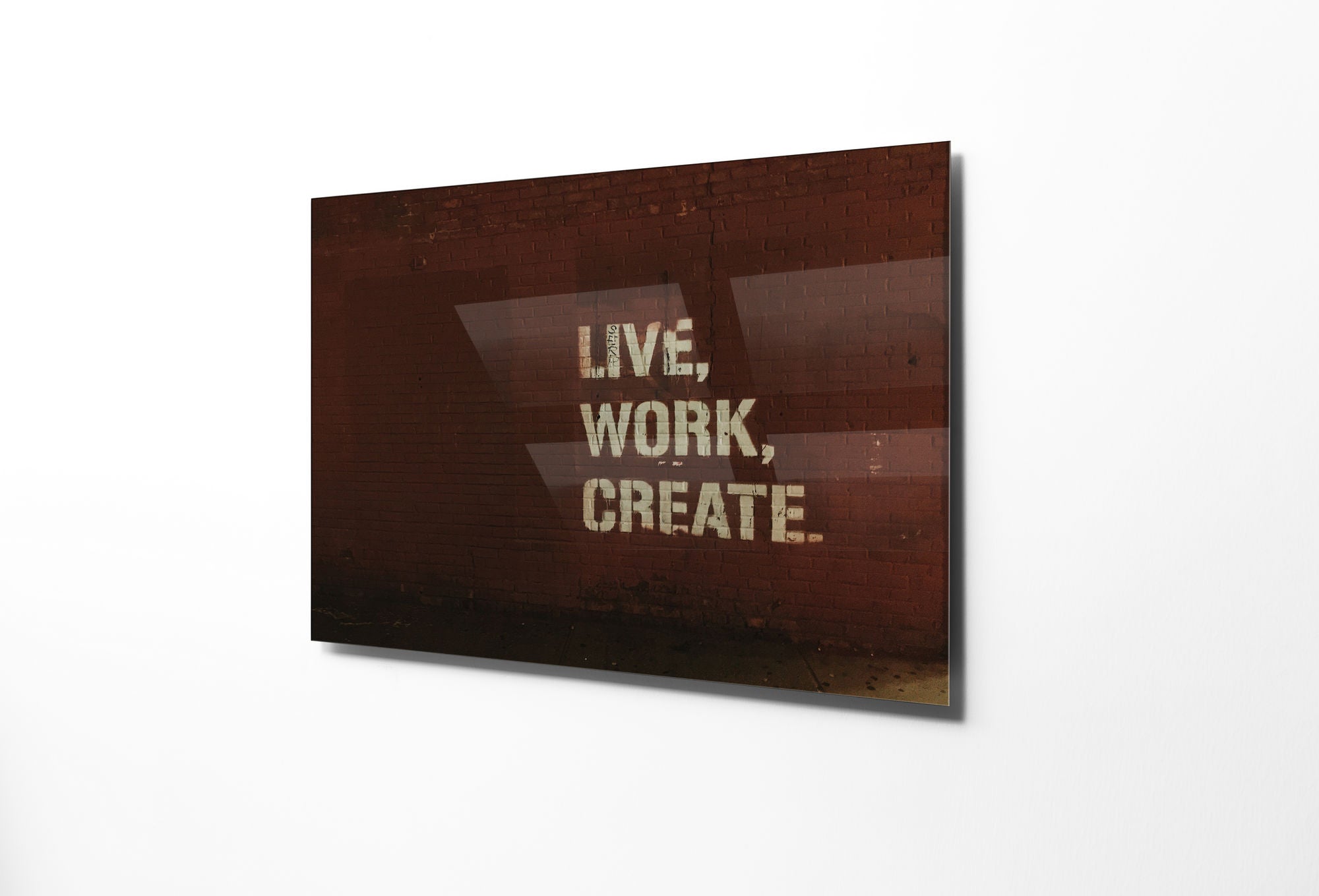Quadro Decorativo em Vidro Temperado Multicolor 50x70cm - Arte Moderna para Transformar o Seu Espaço
