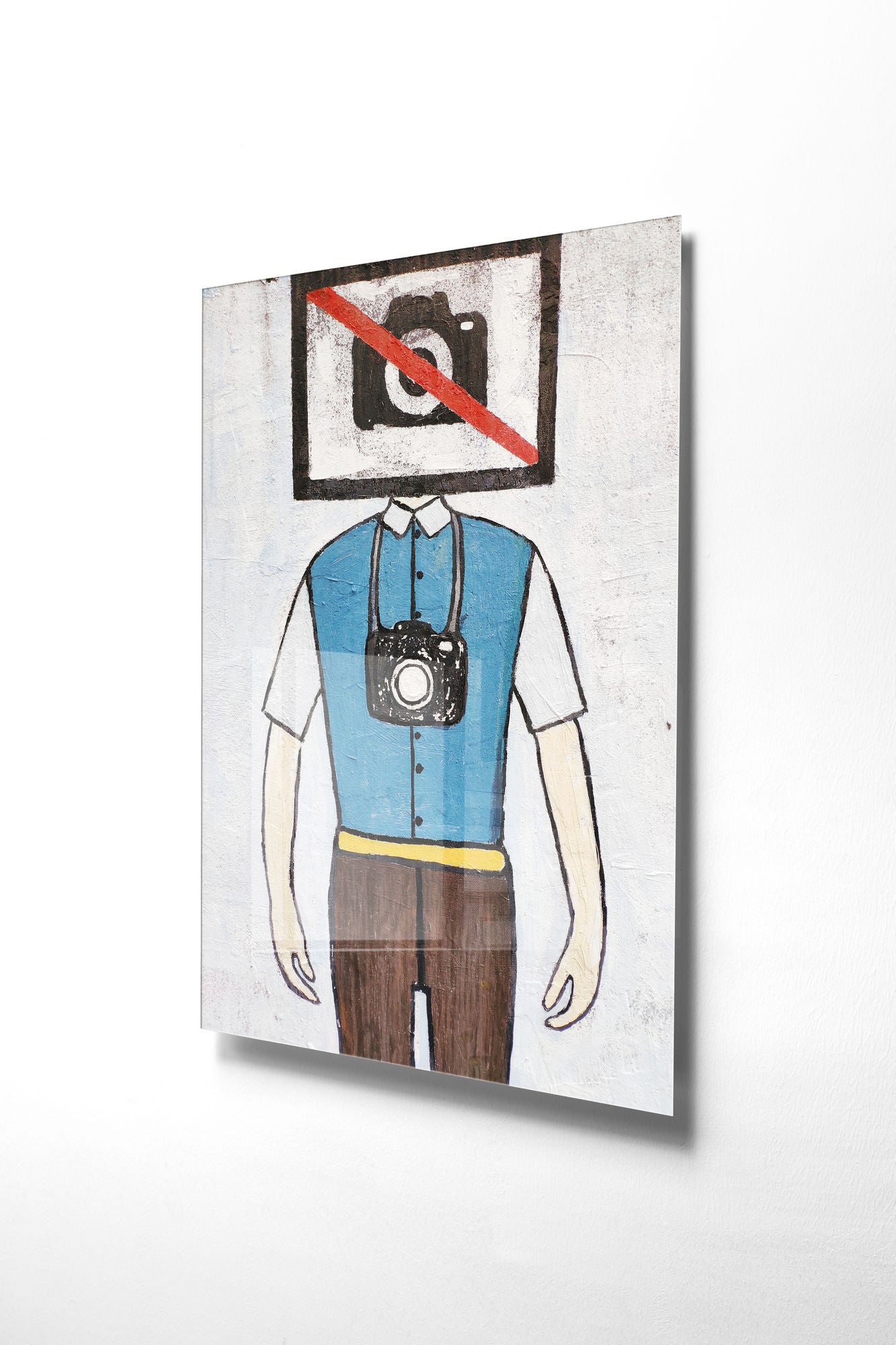 Quadro Decorativo em Vidro Temperado Multicolor 45x65cm - Arte Moderna para Transformar o Seu Espaço