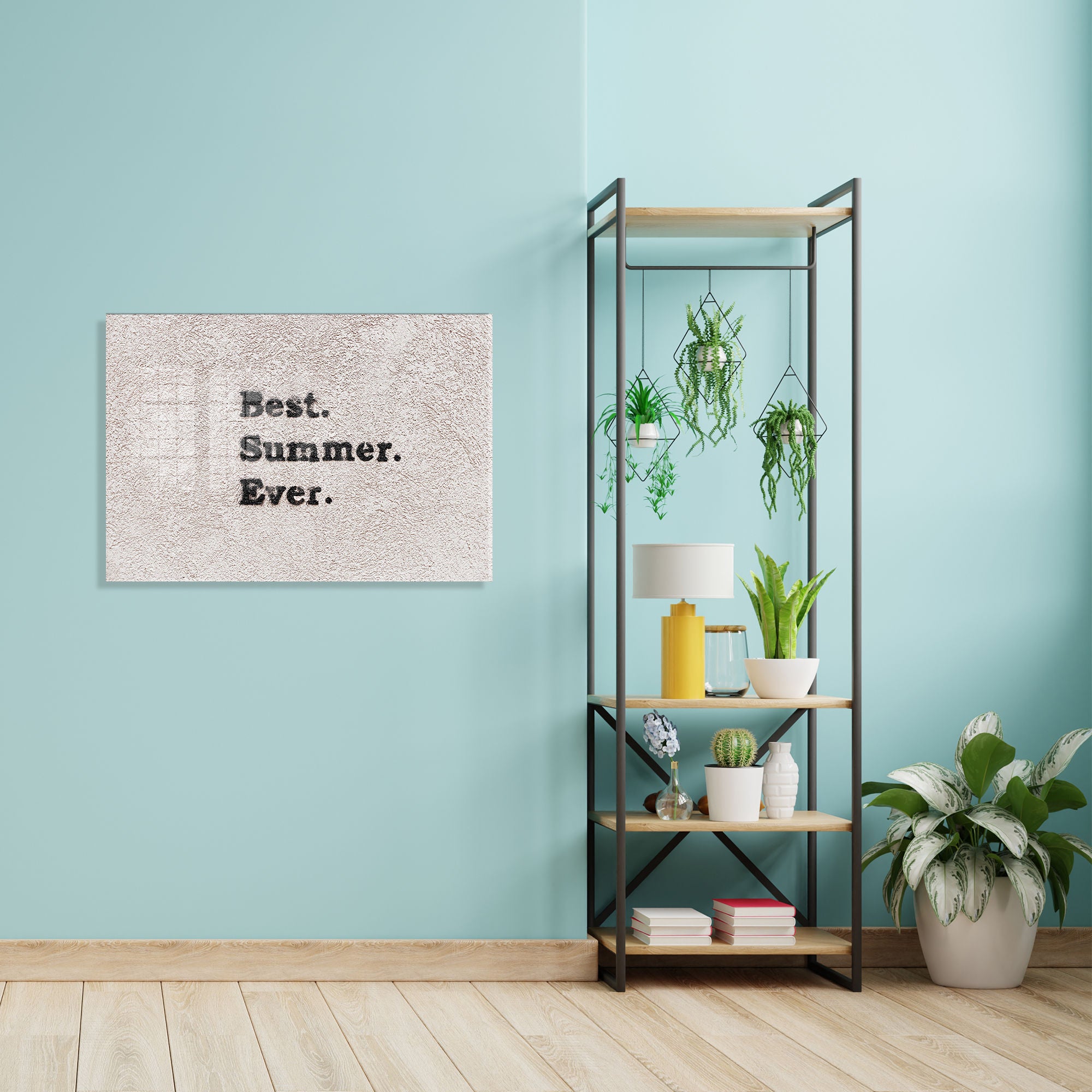 Quadro Decorativo em Vidro Temperado Multicolor 45x65cm - Arte Moderna para Transformar o Seu Espaço