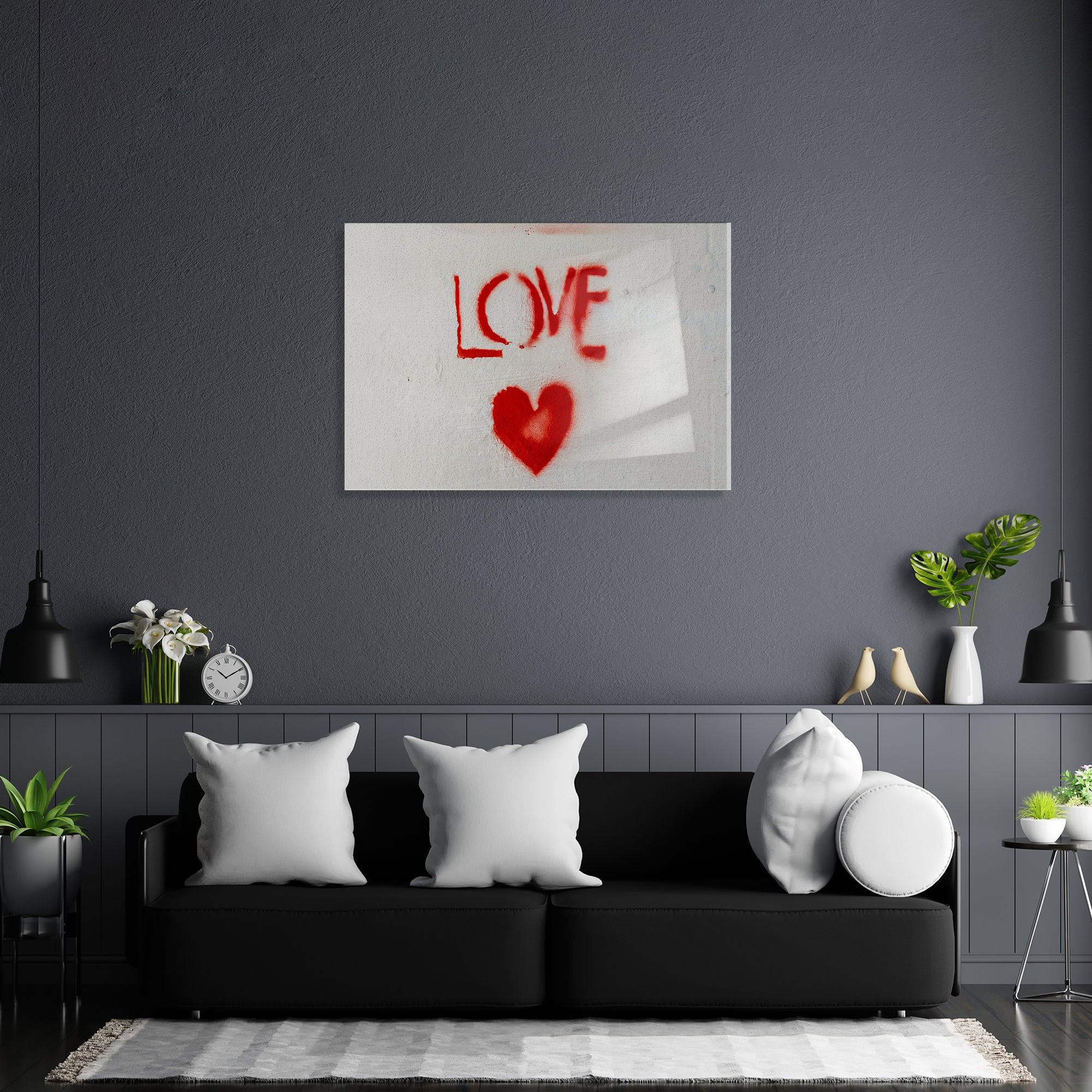Quadro Decorativo em Vidro Temperado Multicolor 70x100cm - Arte Moderna para Transformar o Seu Espaço