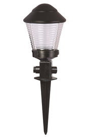 Candeeiro de Parede para Exterior – 52 cm x 20 cm – Preto – ABS e Acrílico