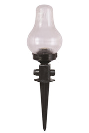 Candeeiro de Parede para Exterior – 52 cm – Preto – ABS e Acrílico