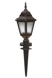 Candeeiro de Parede para Exterior – 60 cm x 23 cm – Preto – ABS e Acrílico
