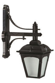 Candeeiro de Parede para Exterior – 50 cm – Preto – ABS