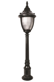 Candeeiro de Pé para Área Externa – 105 cm – Preto – ABS