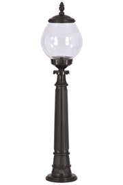 Candeeiro de Pé Externo – 95 cm – Preto – ABS e Acrílico