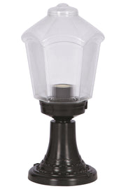 Candeeiro de Parede para Exterior – 45 cm x 20 cm – Preto – ABS