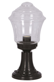 Candeeiro de Parede Externa – 40 cm x 22 cm – Preto – ABS/Acrílico