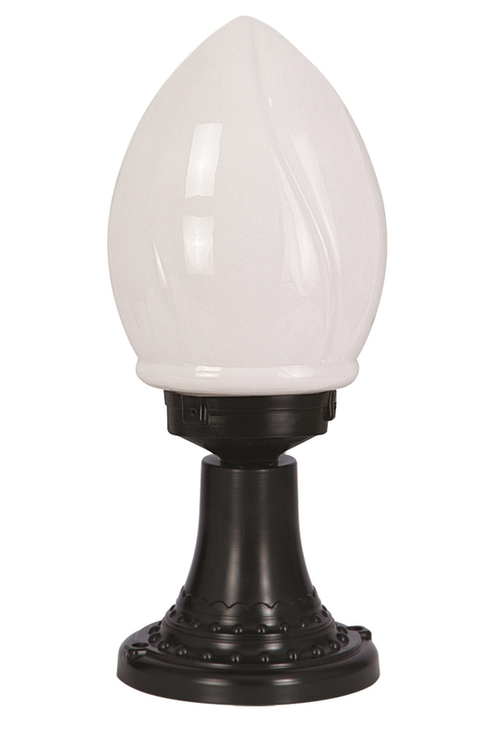 Candeeiro de Parede Exterior – 50cm – Preto – ABS e Acrílico