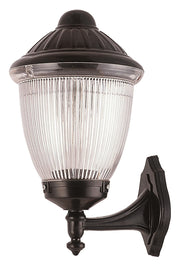 Candeeiro de Parede para Exterior – 43 cm – Preto – ABS e Policarbonato