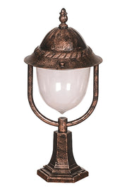 Candeeiro de Parede para Exterior – 60 cm x 30 cm – Marrom – ABS e Policarbonato