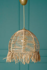 Candeeiro de Teto – 30 cm – Natural – Plástico