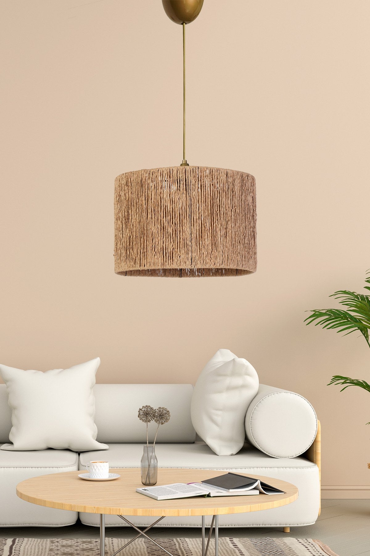 Candeeiro de Teto – 20 cm x 30 cm – Minky – Plástico