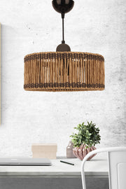 Candeeiro de Teto – Ø30 h:20 cm – Ecru – Metal