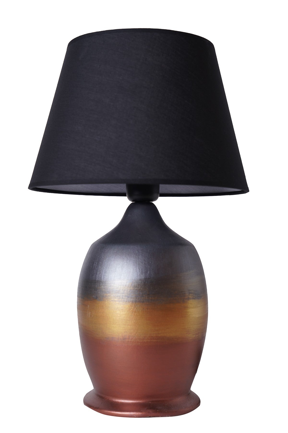 Candeeiro de Mesa de Cerâmica – 30cm x 50cm – Multicolorido