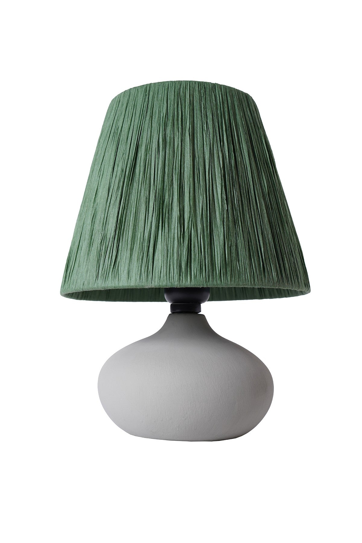 Candeeiro de Mesa de Cerâmica – 24 cm x 33 cm – Bege