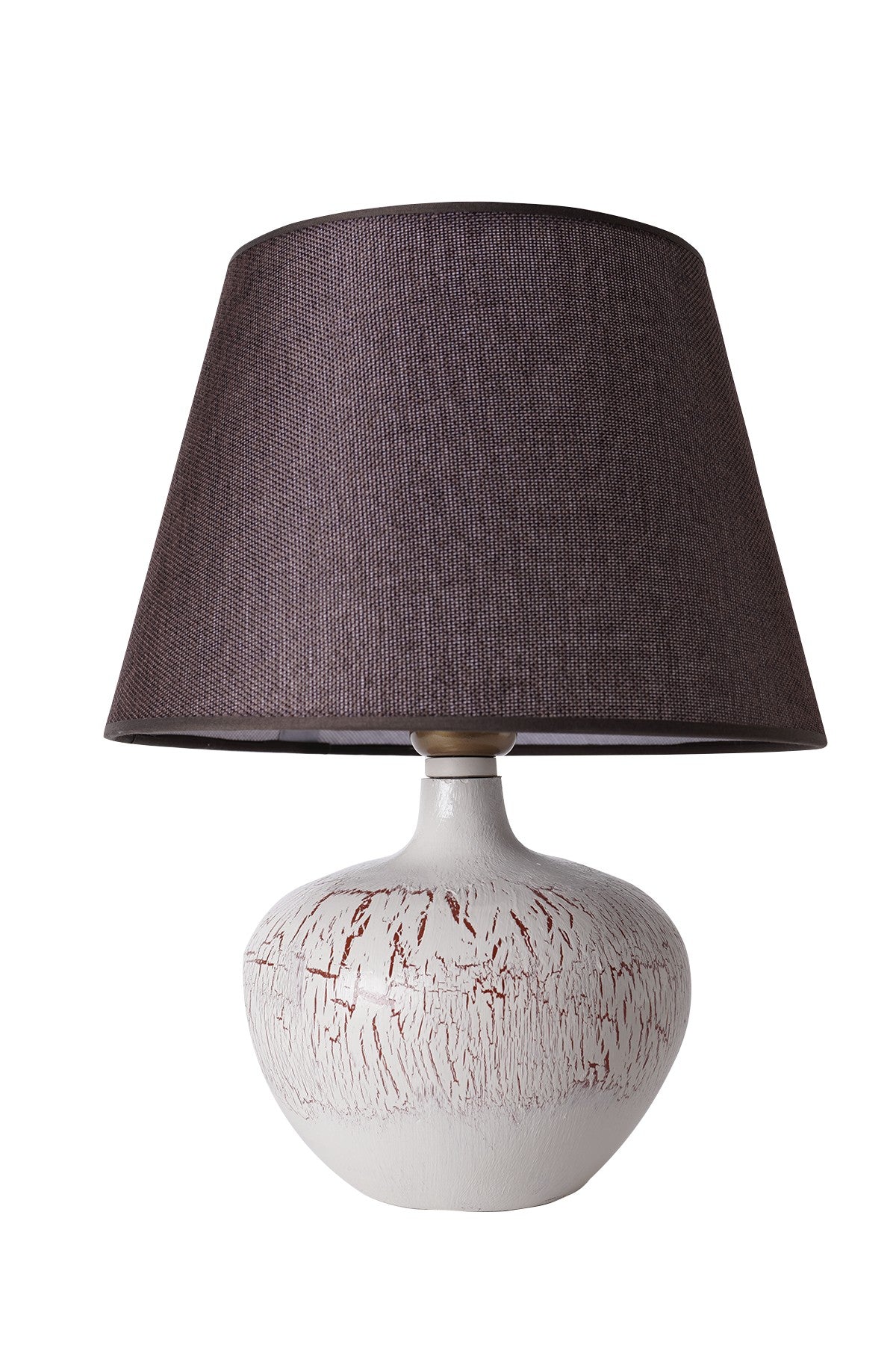 Candeeiro de Mesa – 30cm x 48cm – Cinza – Cerâmica