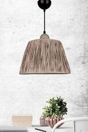 Candeeiro de Teto – 25-55 cm – Cinza – Plástico