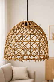 Candeeiro de Teto – 25-62 cm – Bege – Plástico