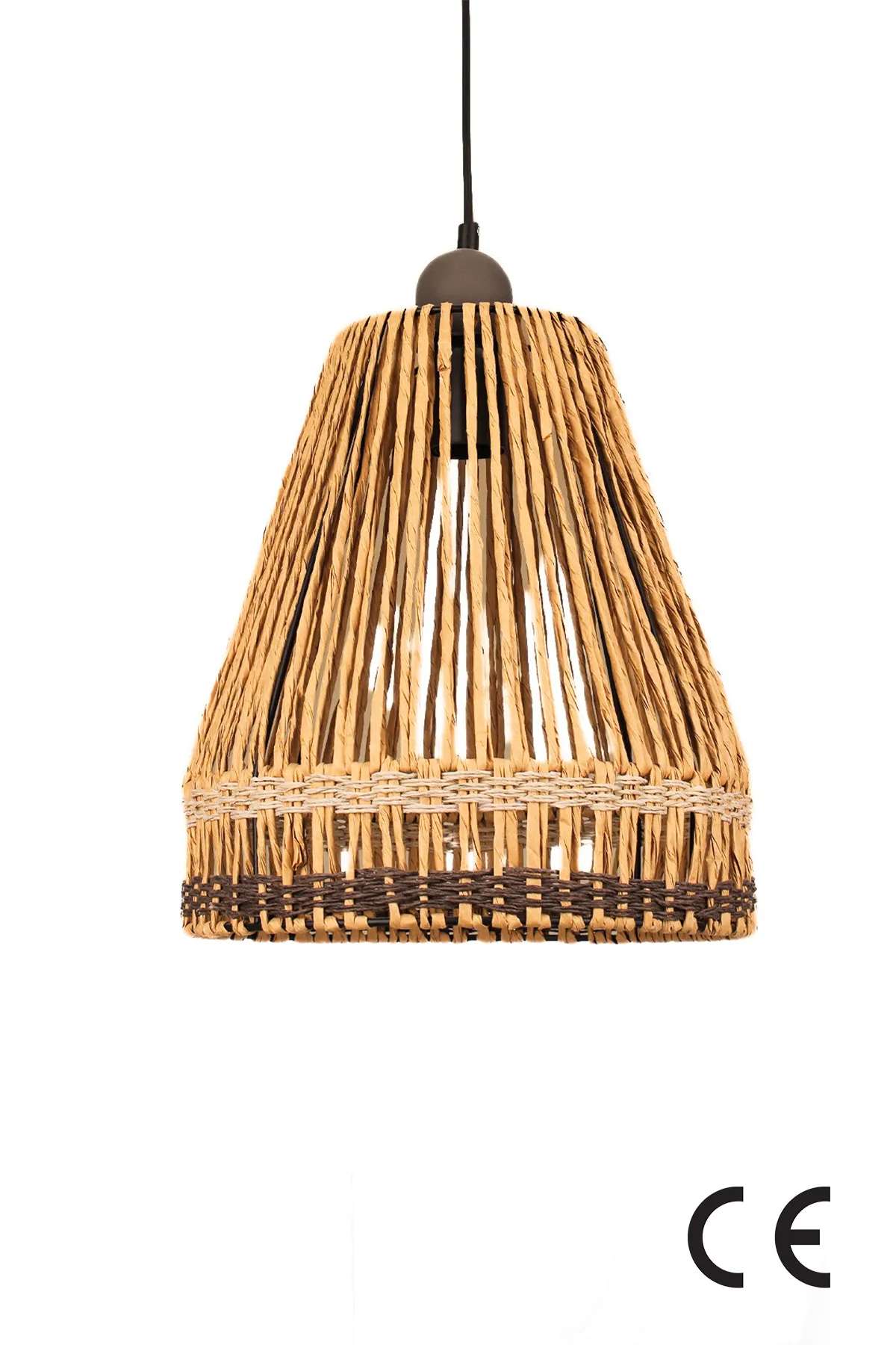 Candeeiro de Teto – 40-70 cm – Bege – Plástico