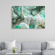 Quadro Decorativo em Vidro Temperado Multicolor 45x65cm - Arte Moderna para Transformar o Seu Espaço