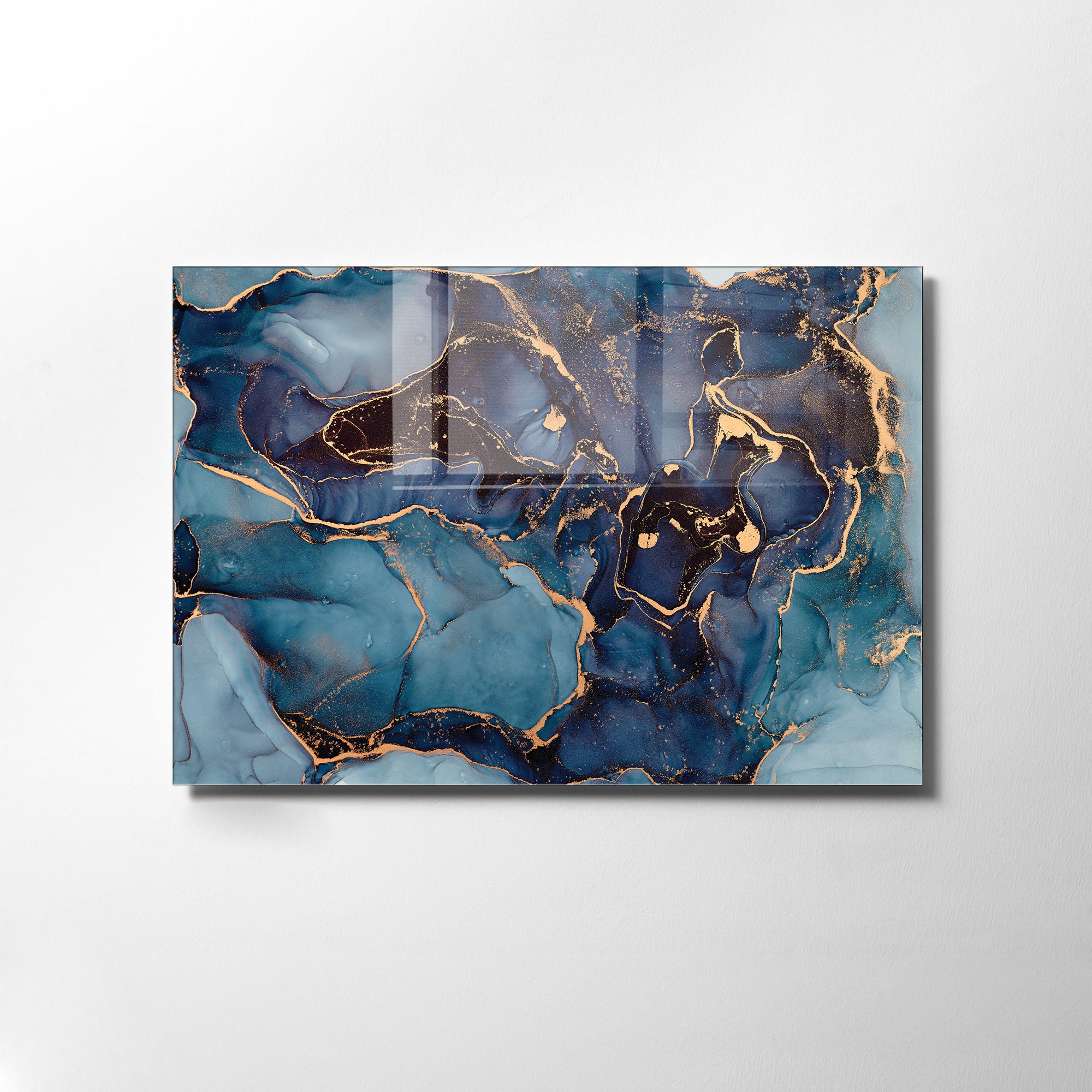 Quadro Decorativo em Vidro Temperado Multicolor 70x100cm - Arte Moderna para Transformar o Seu Espaço