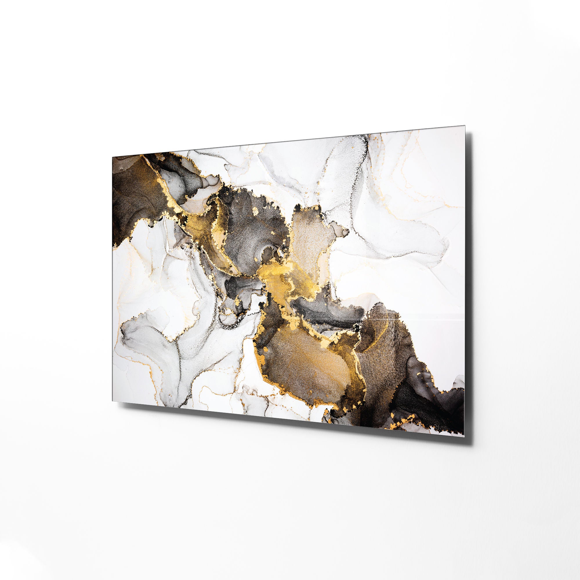 Quadro Decorativo em Vidro Temperado Multicolor 70x100cm - Arte Moderna para Transformar o Seu Espaço