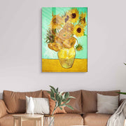 Quadro Decorativo em Vidro Temperado Multicolor 45x65cm - Arte Moderna para Transformar o Seu Espaço