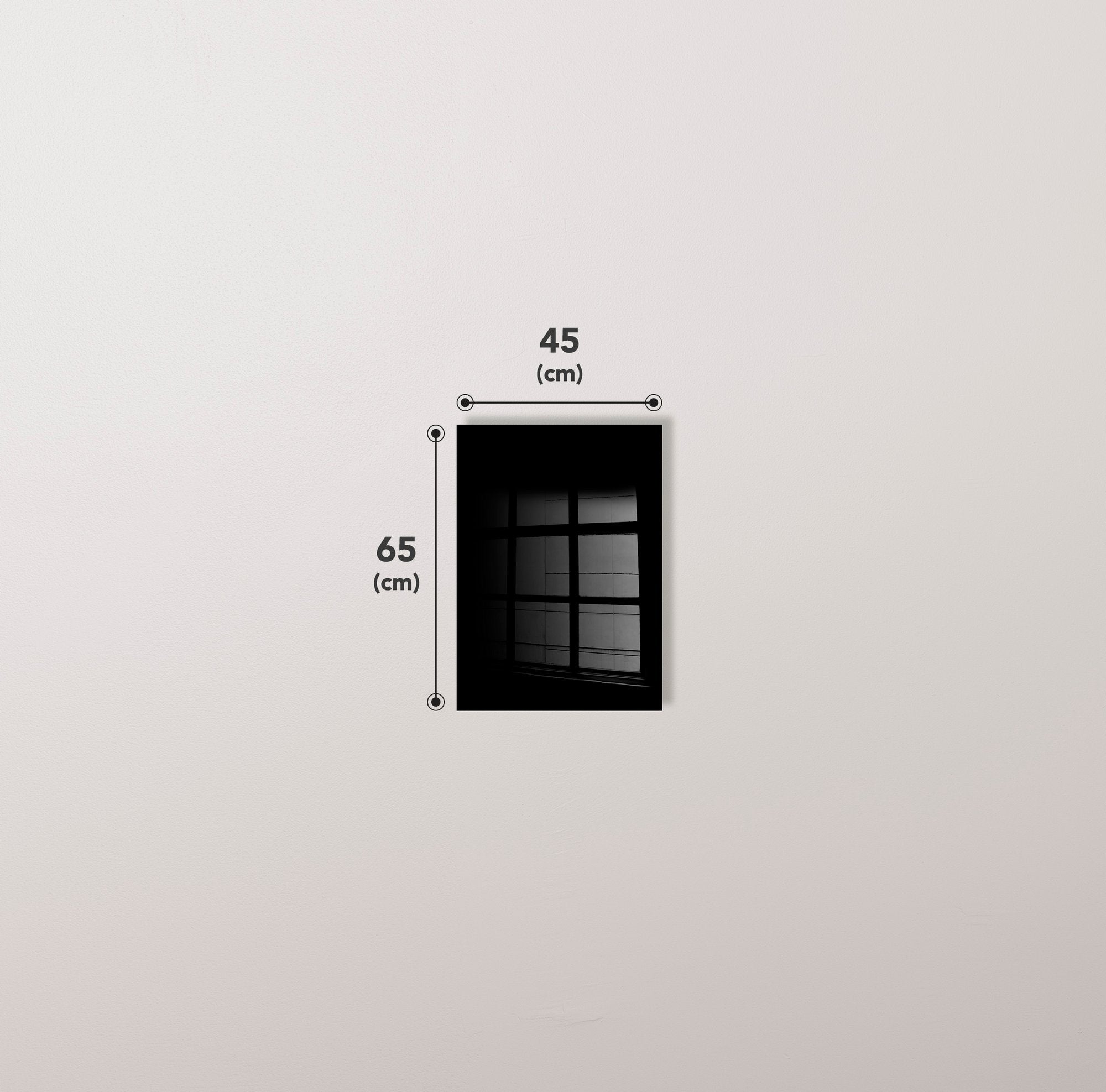 Quadro Decorativo em Vidro Temperado Multicolor 45x65cm - Arte Moderna para Transformar o Seu Espaço