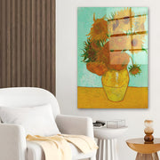 Quadro Decorativo em Vidro Temperado Multicolor 30x45cm - Arte Moderna para Decoração de Interiores