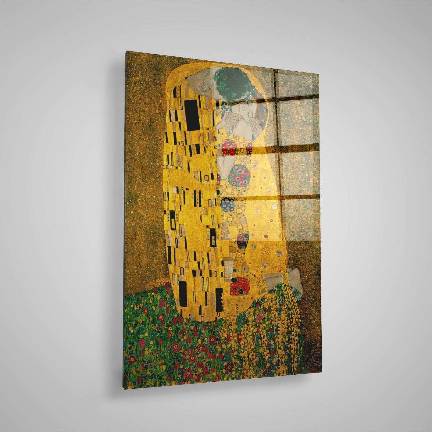 Quadro Decorativo em Vidro Temperado Multicolor 45x65cm - Arte Moderna para Transformar o Seu Espaço