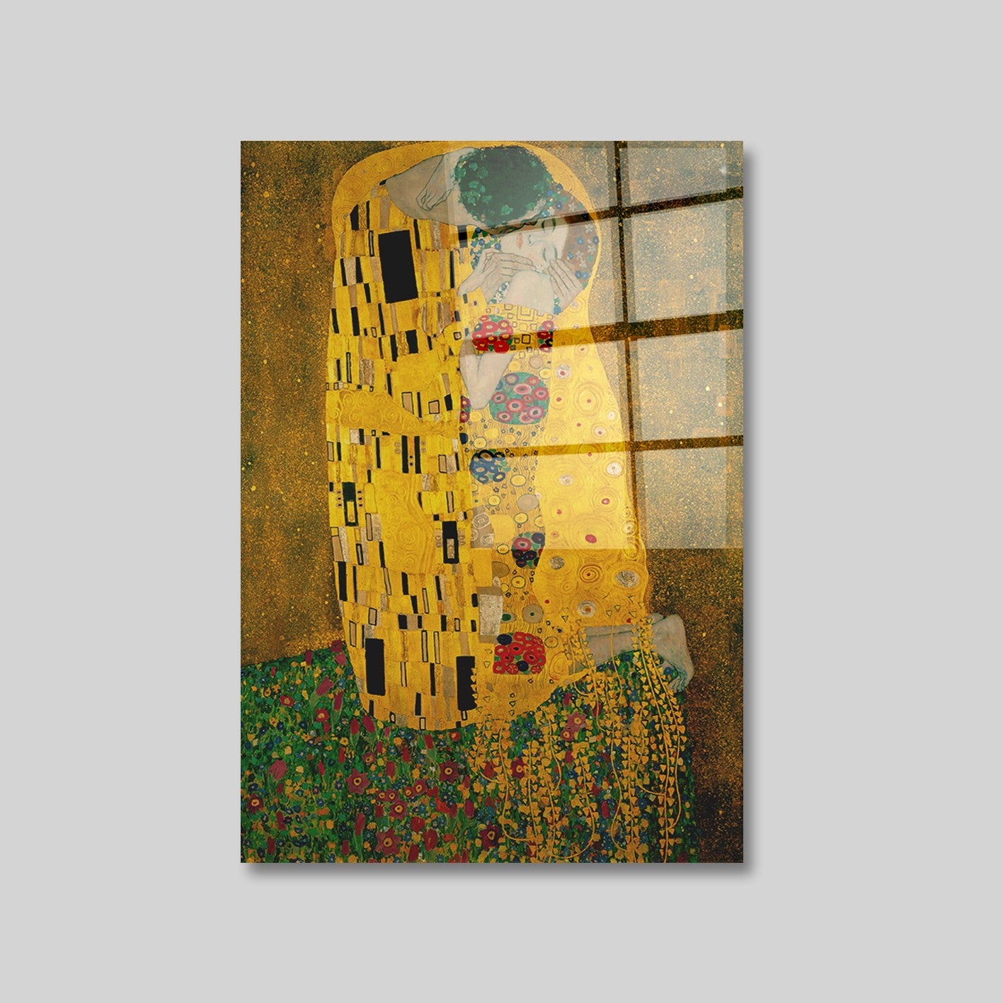 Quadro Decorativo em Vidro Temperado Multicolor 45x65cm - Arte Moderna para Transformar o Seu Espaço