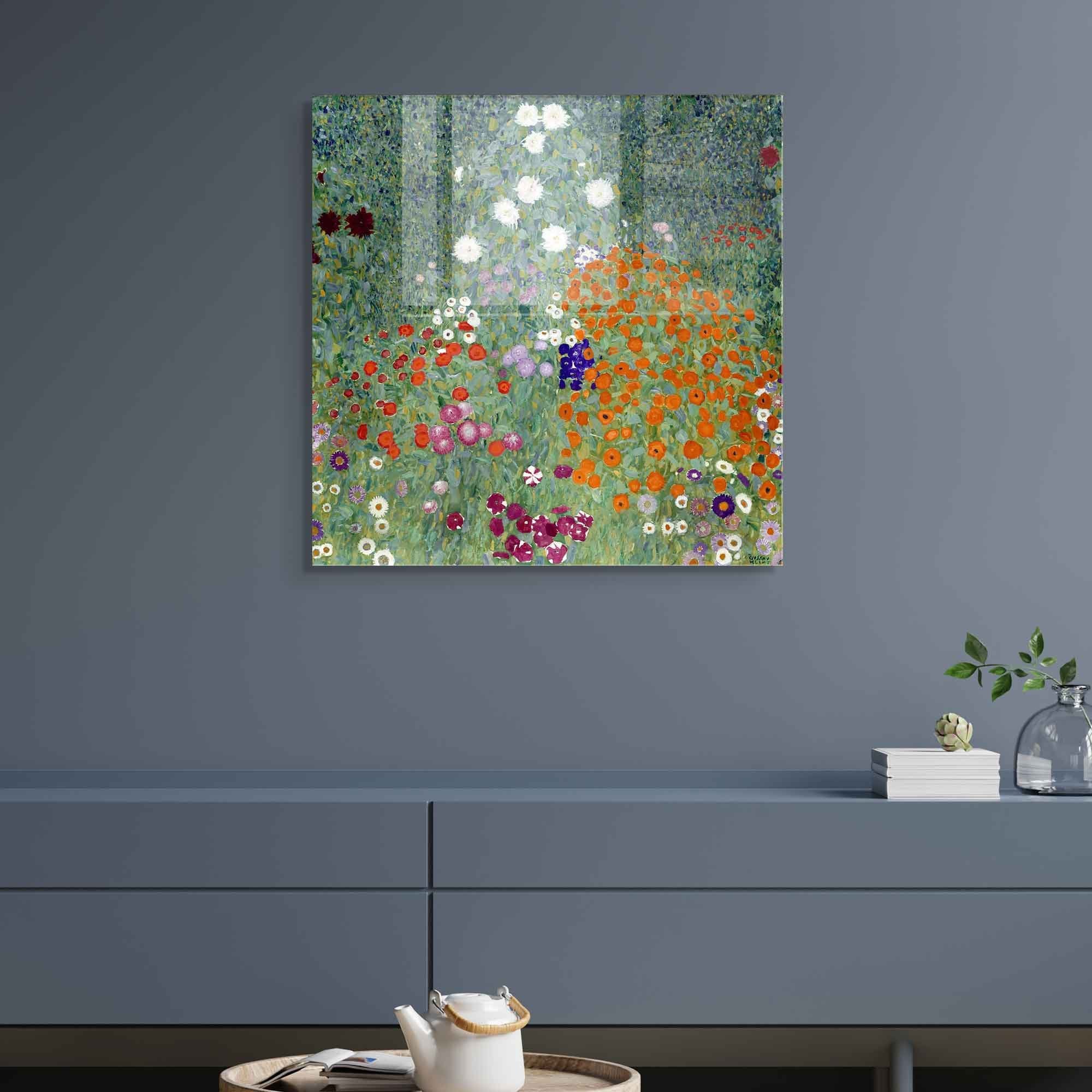 Quadro Decorativo em Vidro Temperado Multicolor 60x60cm - Arte Moderna para Transformar o Seu Espaço