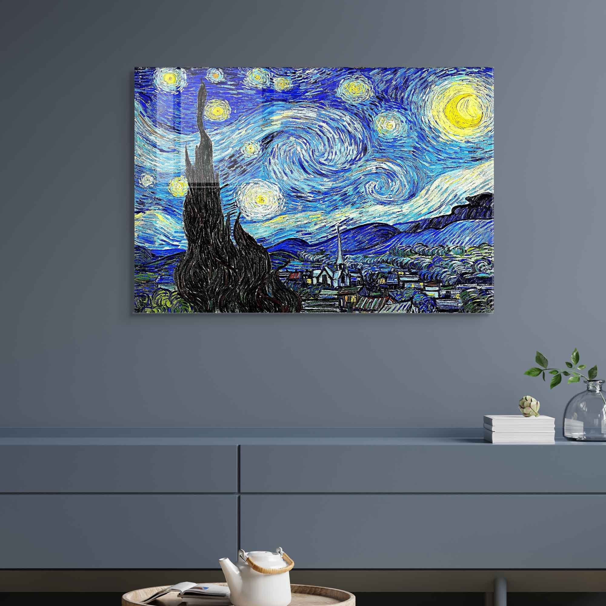 Quadro Decorativo em Vidro Temperado Multicolor 45x65cm - Arte Moderna para Transformar o Seu Espaço